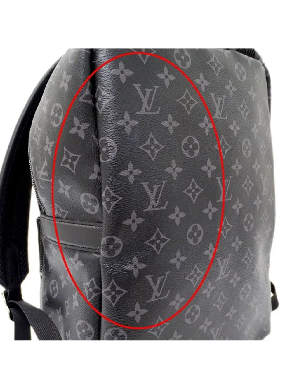 Louis Vuitton Monogram Eclipse Backpack Apollo Black